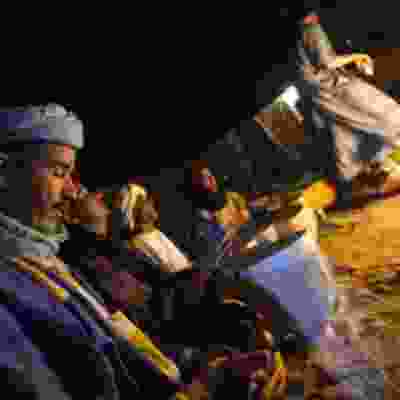 Berber experience in the Sahara desert Morocco