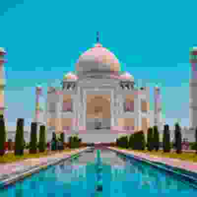 See the world-famous Taj Mahal in Agra