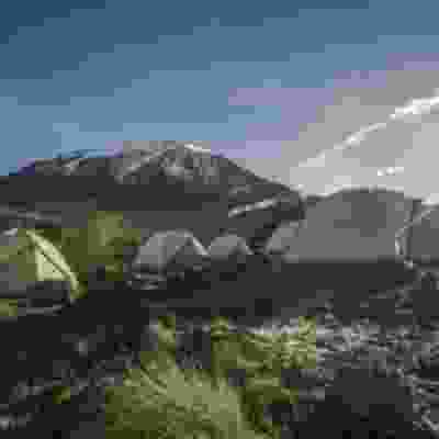 Camping on Mount Kilimanjaro