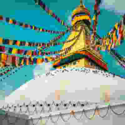 Boudhanath Stupa in Nepal 