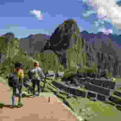 Hiking in Machu Picchu