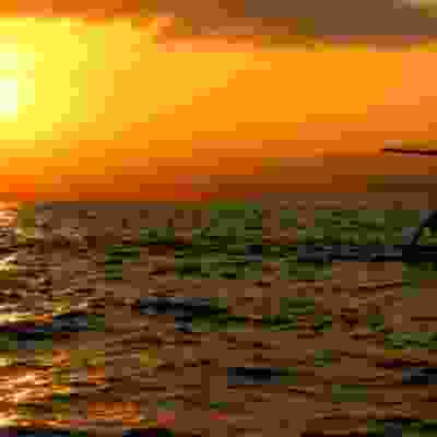 Sunset boat trips in Bali