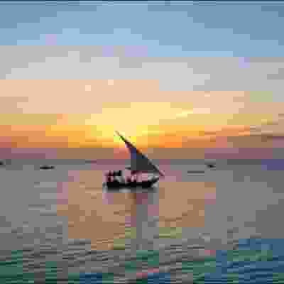 Sailing in Jambiani