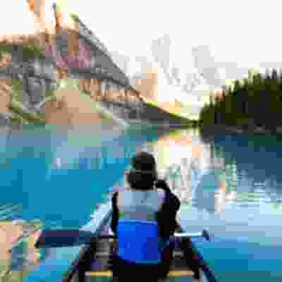 Kayaking in Lake Louise
